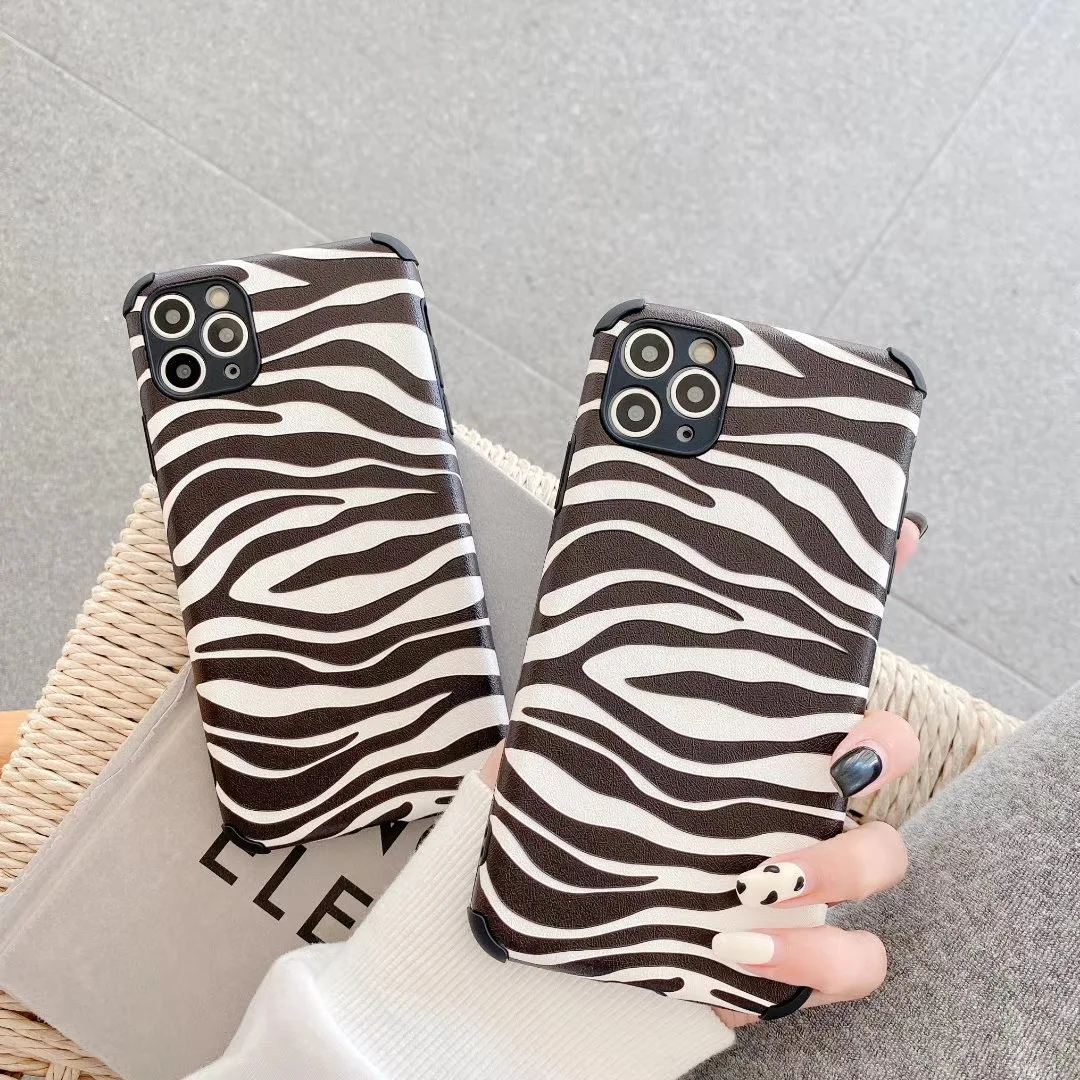 Women's Zebra Patterned Phone Case for iPhone