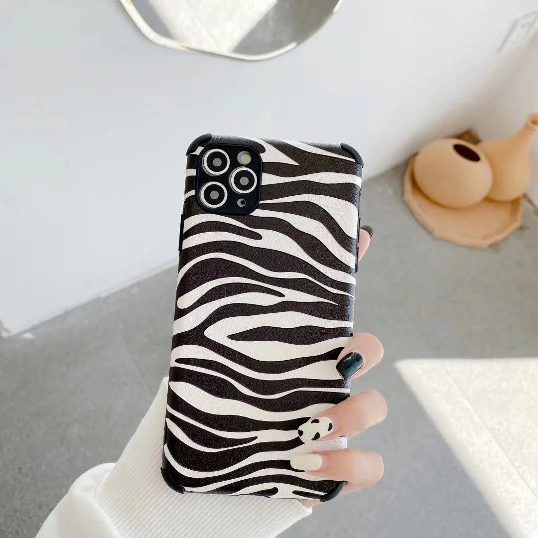 Women's Zebra Patterned Phone Case for iPhone