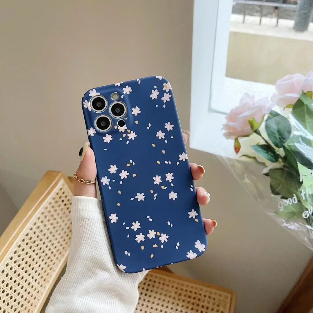 Women's Floral Printed Phone Case for iPhone