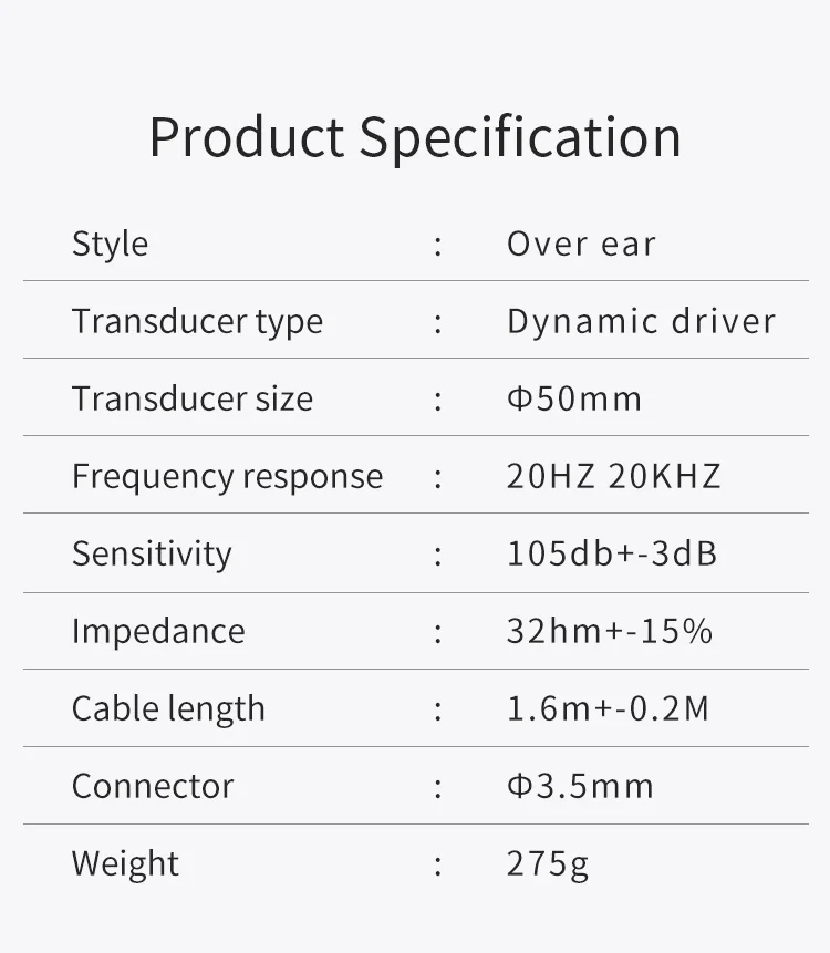 Over-ear Wood Headphones