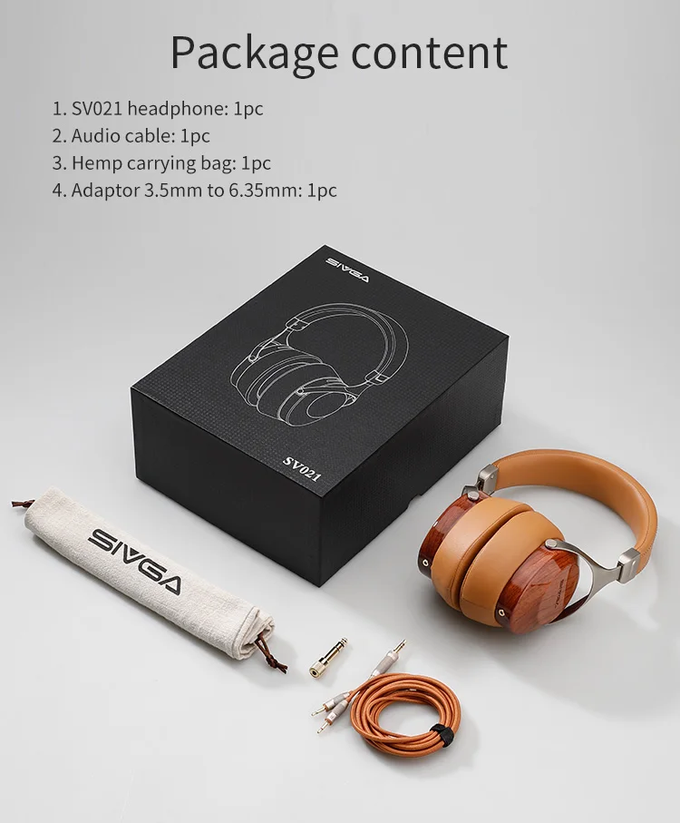 Over-ear Wood Headphones