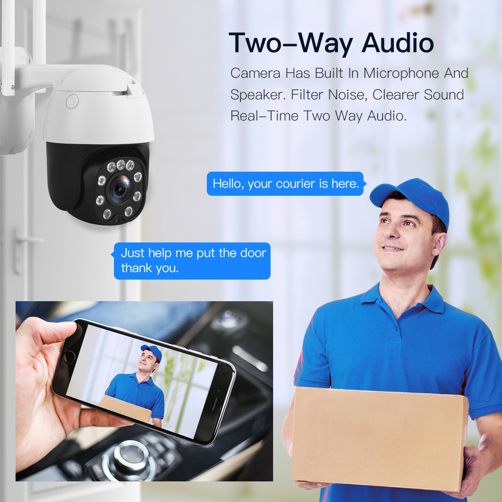 5MP/2MP Wireless 4G Security Camera System